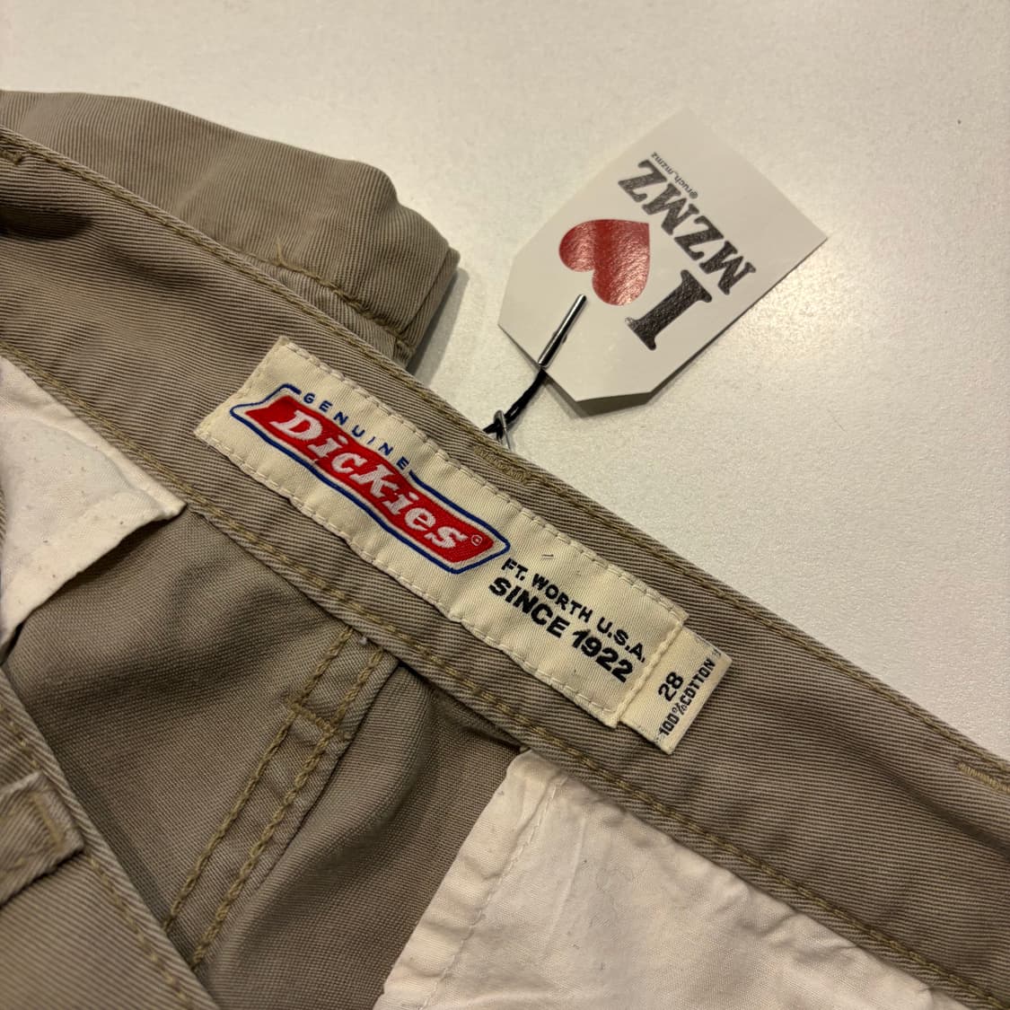[28] 디키즈 카고 버뮤다 반바지 베이지 하프 팬츠 C998 상품이미지5