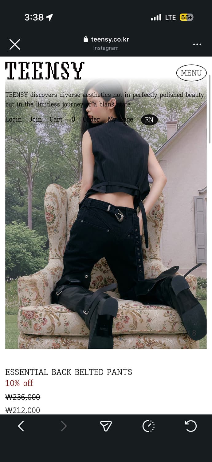 Teensy 팬츠 상품이미지1