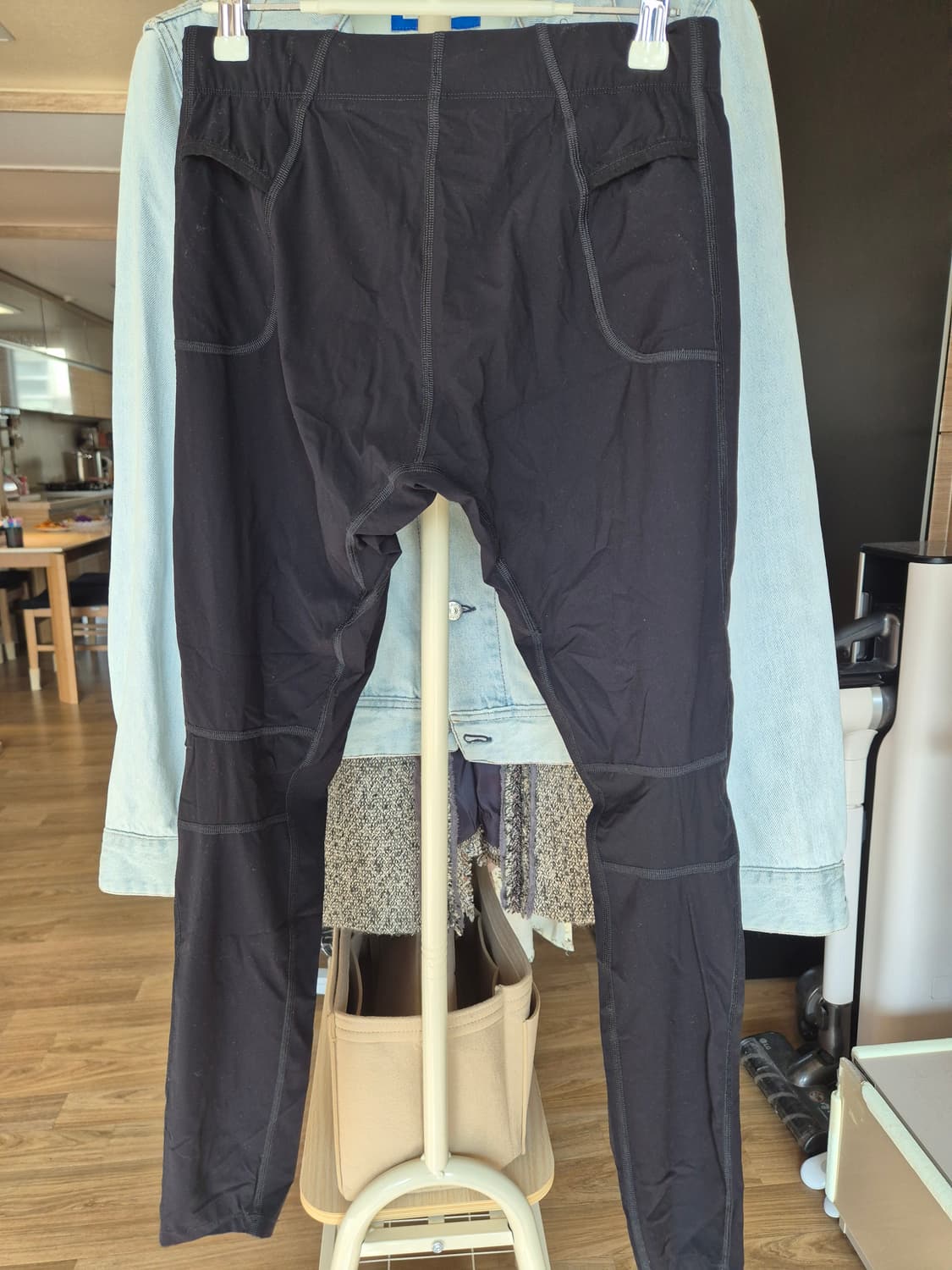 새티스파이 블랙 타이즈 2사이즈 상품이미지5