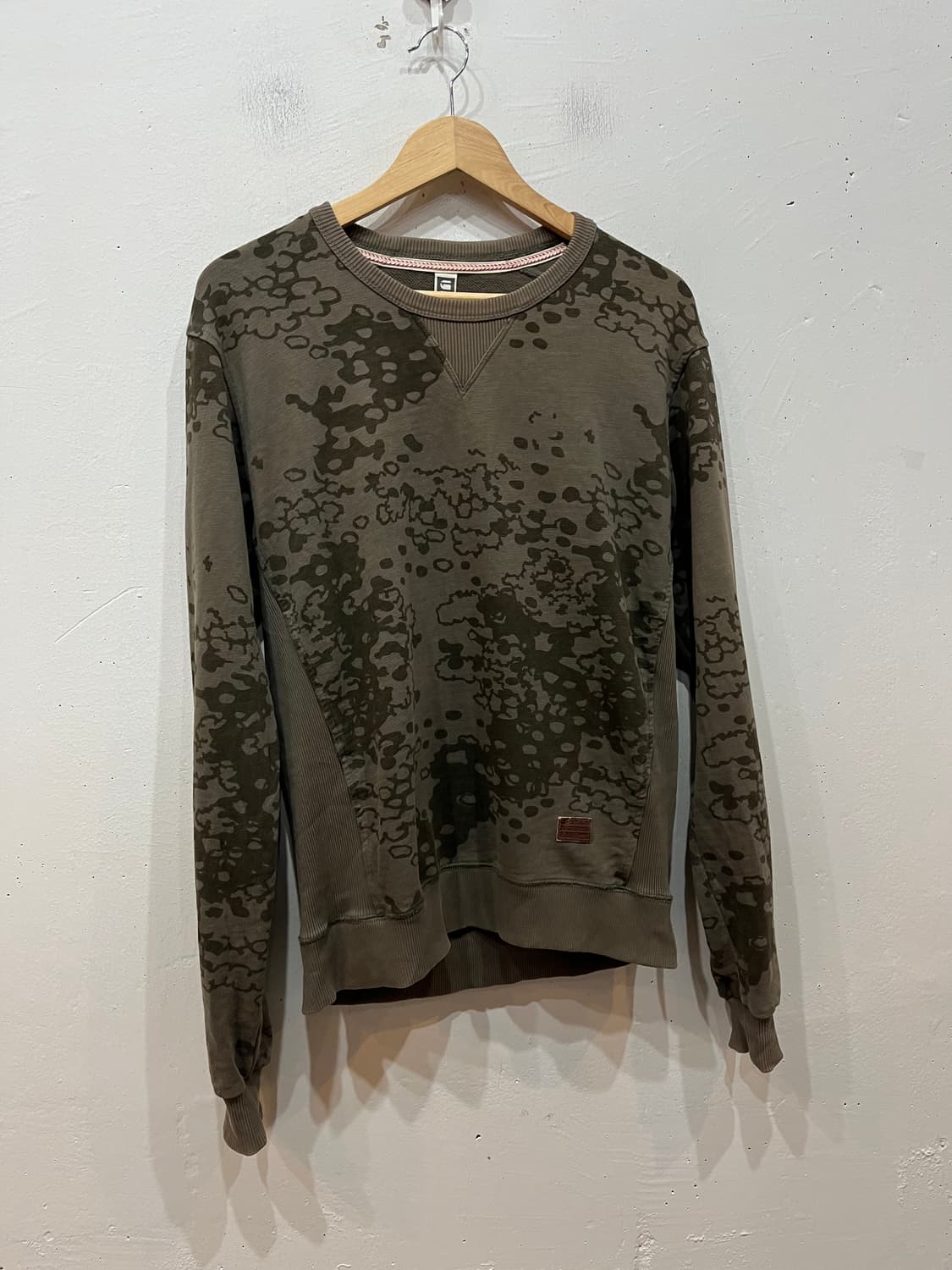 지스타로우 밀리터리 스웻셔츠 맨투맨 L 상품이미지1