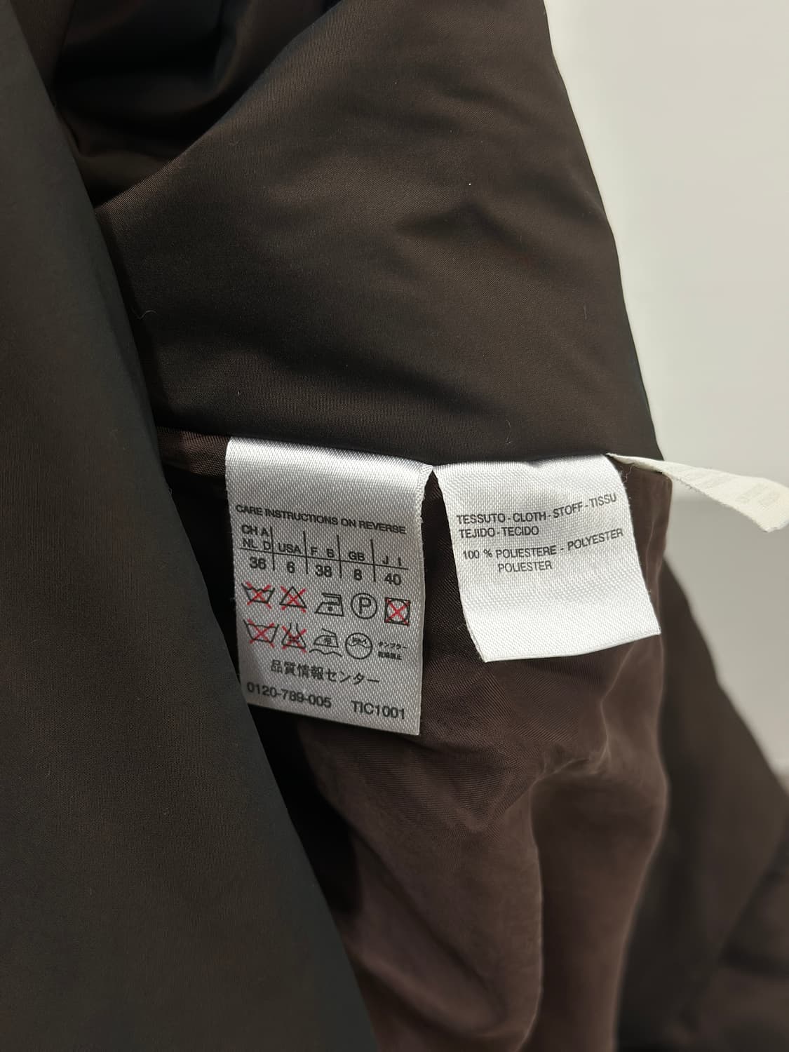 막스마라 브라운 후드 오버사이즈 패딩 코트  상품이미지7