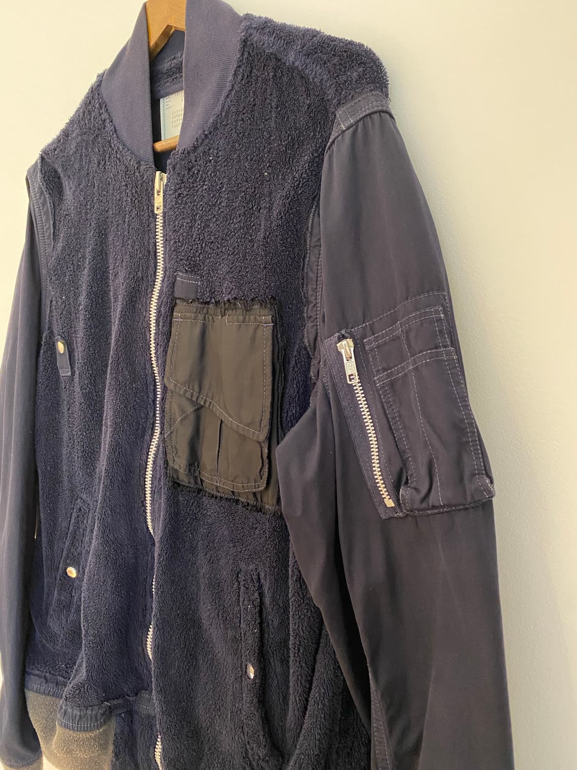 사카이 후리스 봄버자켓 상품이미지4