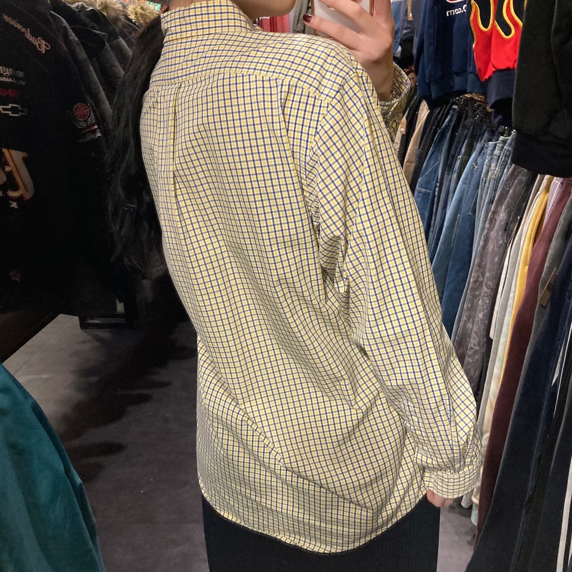 [IM] 폴로셔츠 태터솔체크 옐로우 블루 상품이미지6