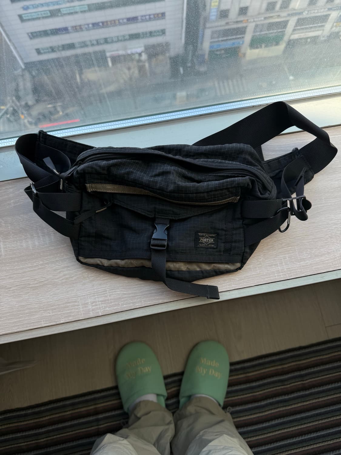 포터 립스탑 크로스백 상품이미지1