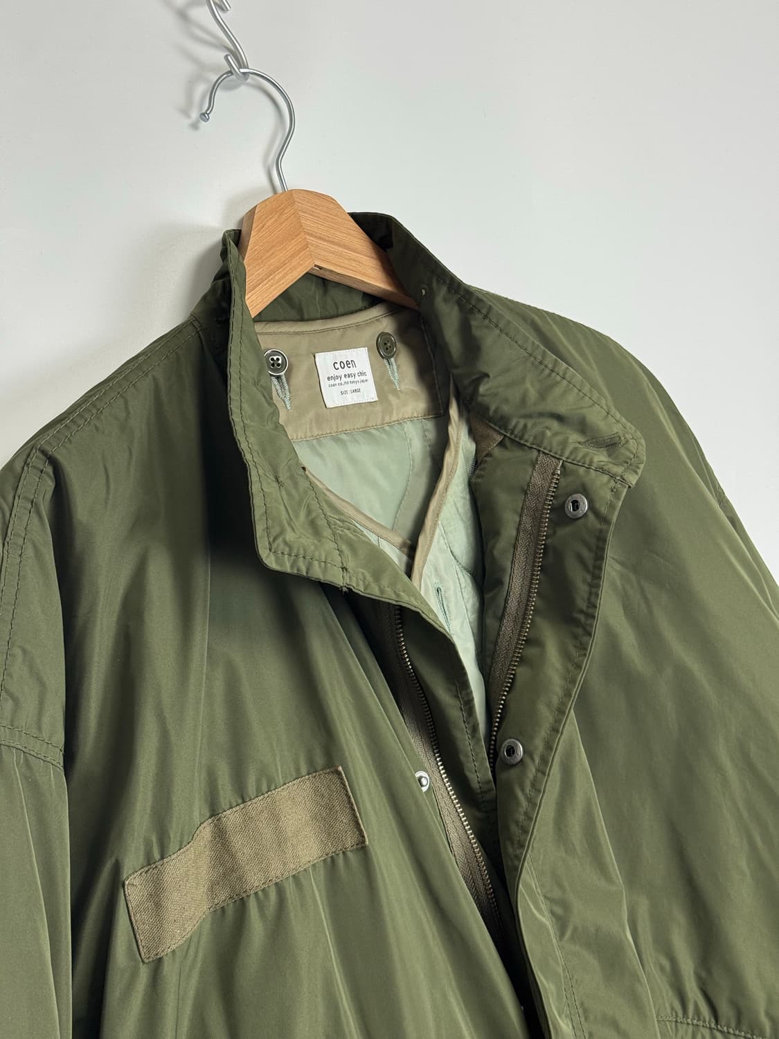 코엔 3WAY 피쉬테일 파카 M-65 M65 개파카 L 상품이미지5