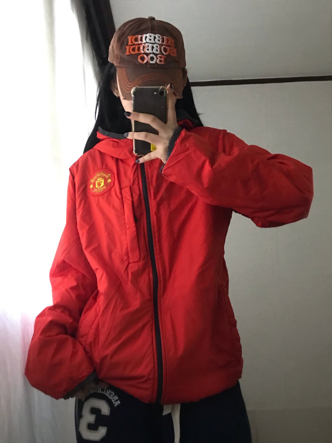 나이키 맨유 리버시블 경량패딩 상품이미지4