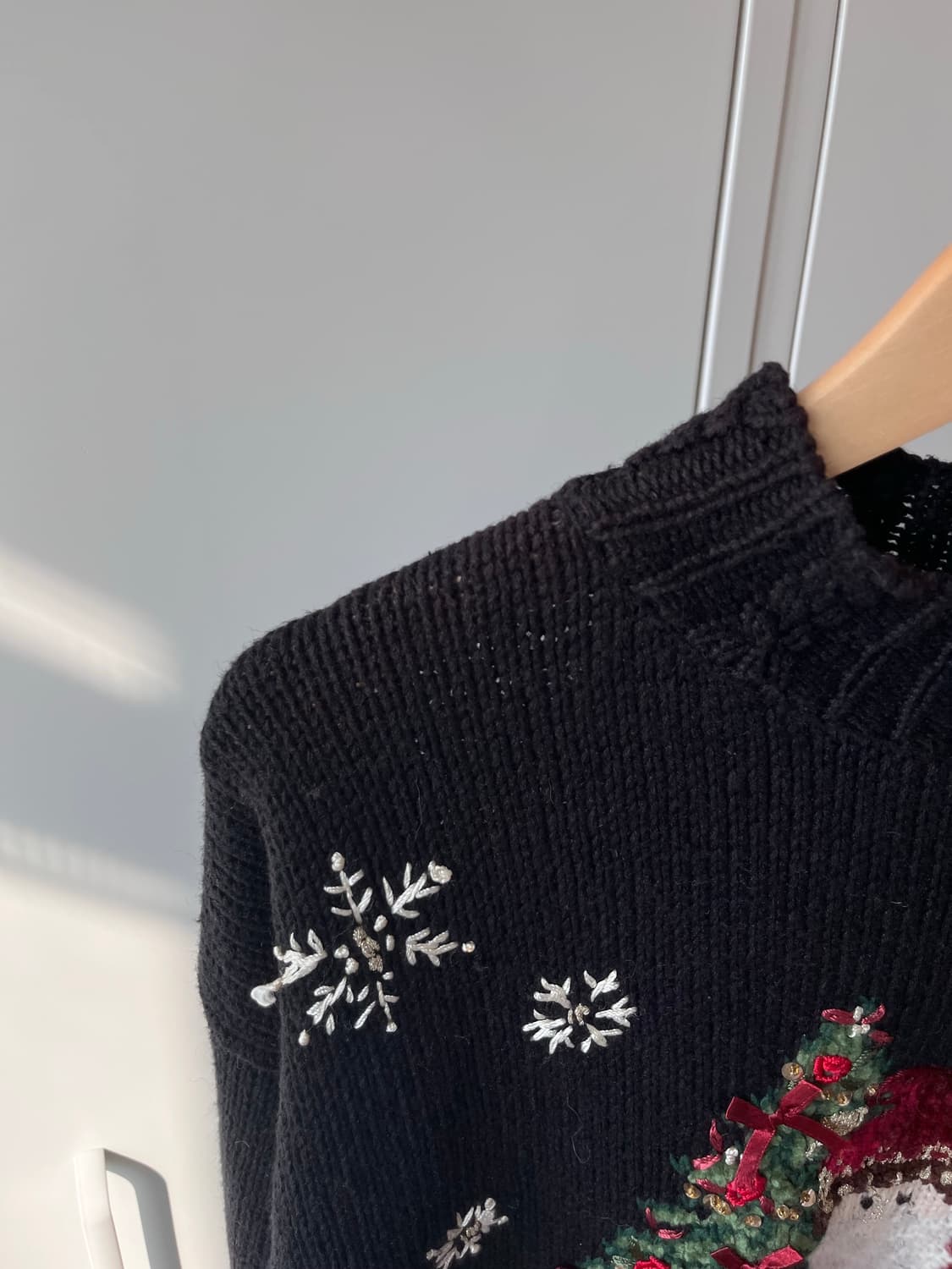 티아라 크리스마스 핸드메이드 산타 니트 상품이미지10