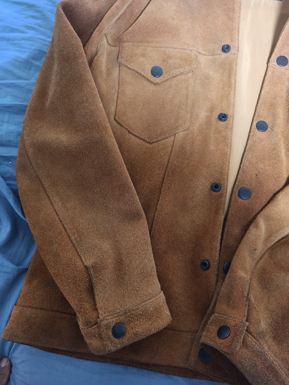 블라인드파일즈 스웨이드 트러커 상품이미지6