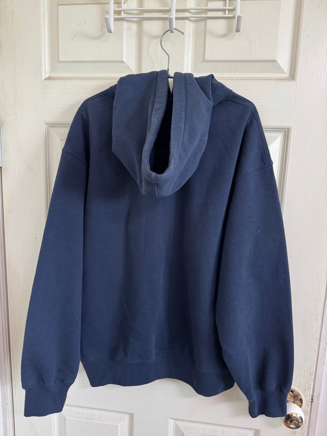 슈프림 스몰박스 후드티 네이비 L사이즈 상품이미지2