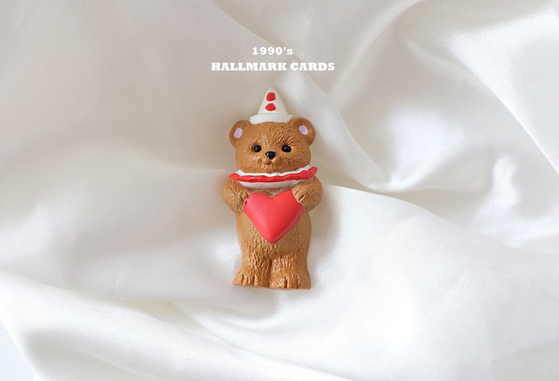 1990년대 테디베어 곰돌이 빈티지브로치 빈티지주얼리 상품이미지1