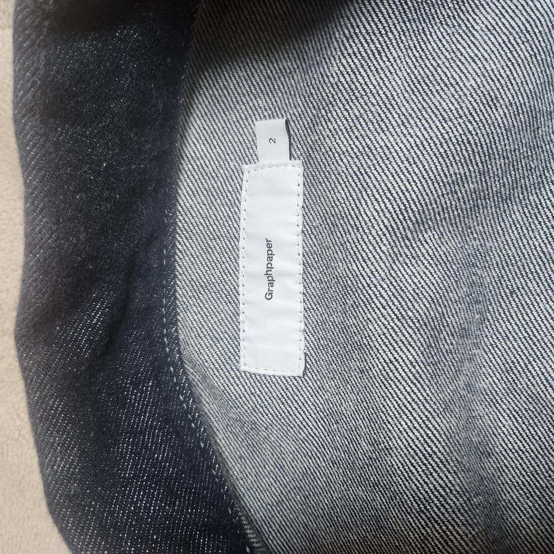 그라프페이퍼 컬러패스트 데님자켓 2사이즈 상품이미지3