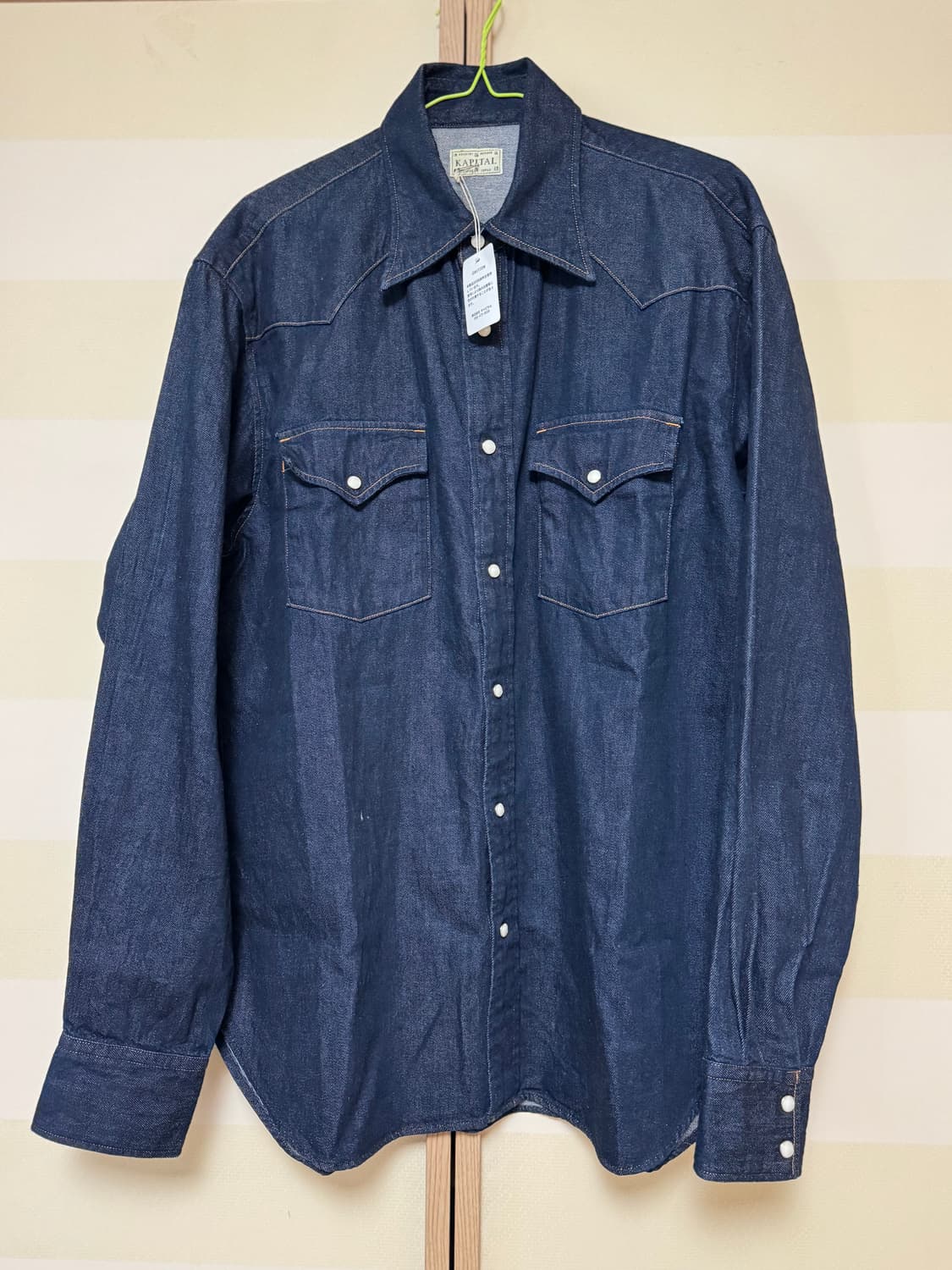 kapital 캐피탈 8oz 데님 허스키 웨스턴 셔츠 4 상품이미지7
