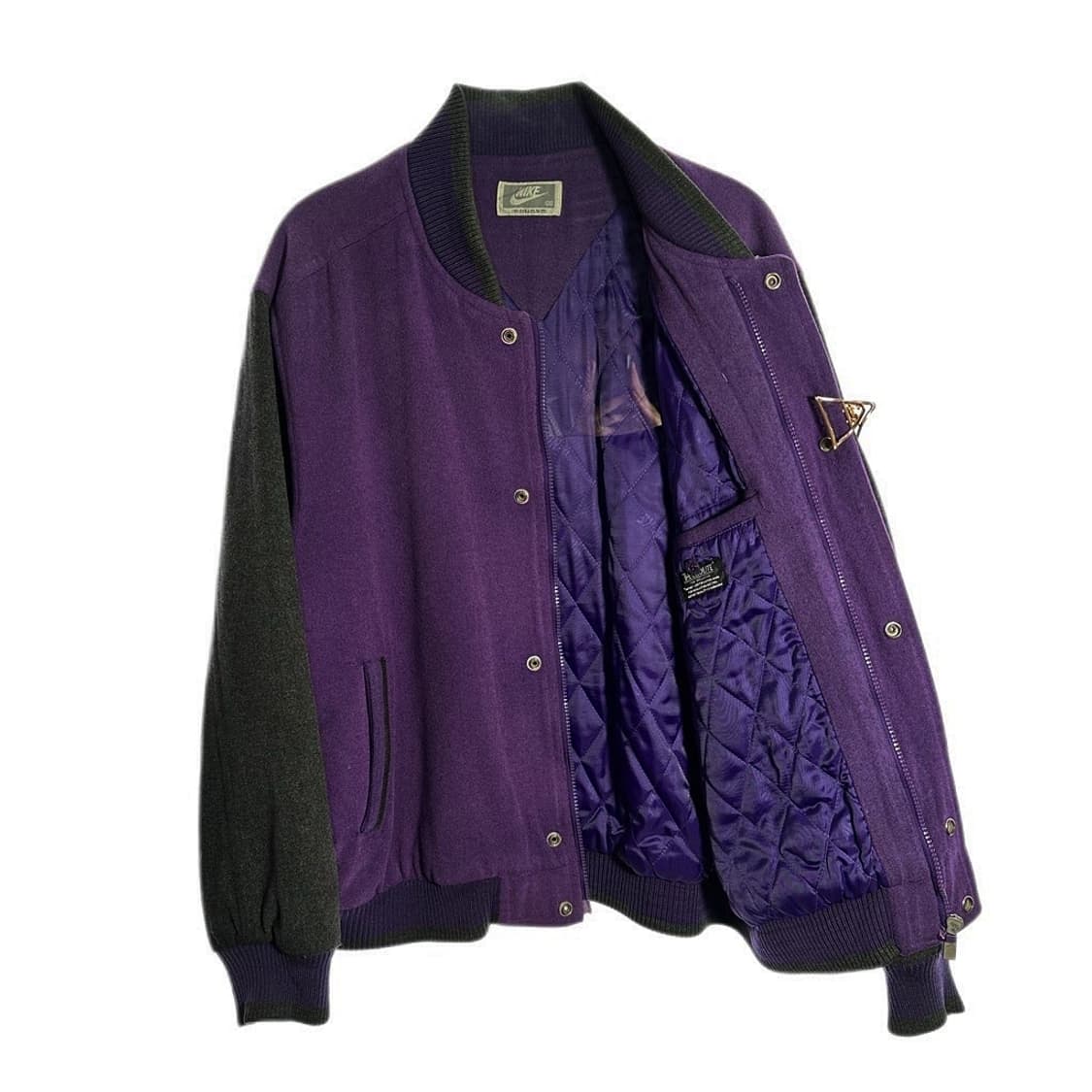 나이키 90‘s 삼나스포츠 로고 패치 울 바시티 자켓 상품이미지7