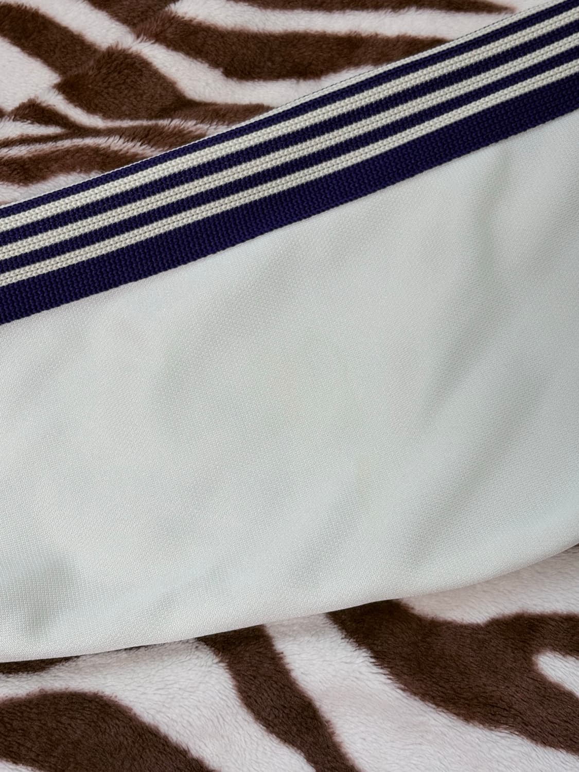 니들스 트랙 자켓 폴리 스무스 아이스 화이트 상품이미지6