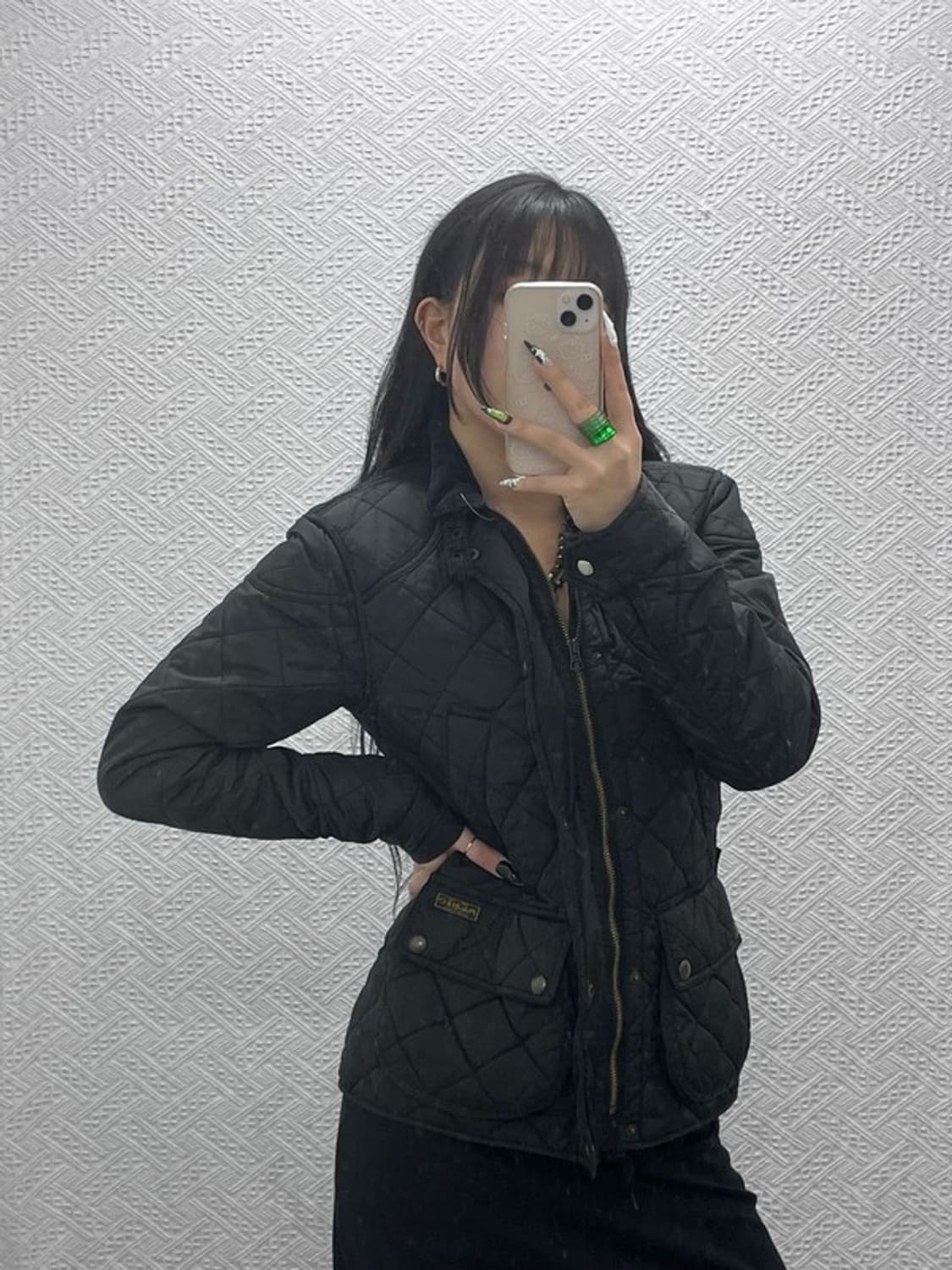 폴로 랄프로렌 모던 락시크 퀄팅 패딩 자켓 XS C08653 상품이미지2