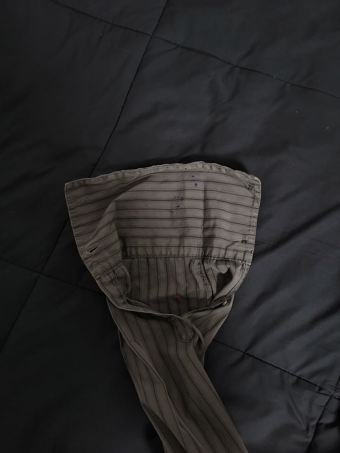 Old miu miu mens 스탠드 카라 셔츠 상품이미지3