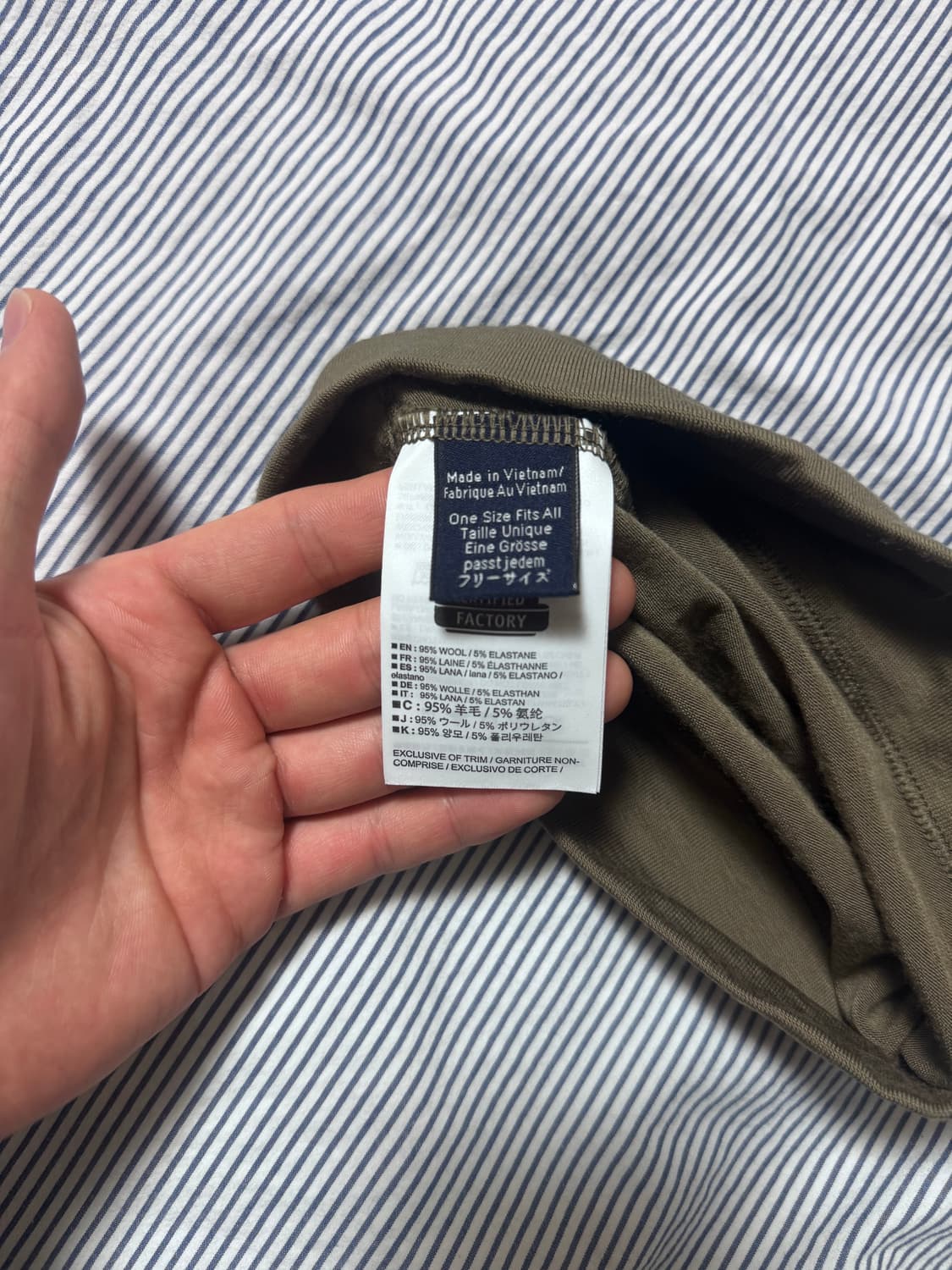 아크테릭스 리프 로 LTW 비니 카키 상품이미지5