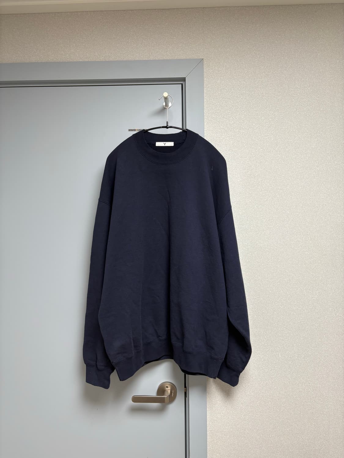 일본브랜드 Y 수입 남성 네이비 맨투맨 상품이미지1