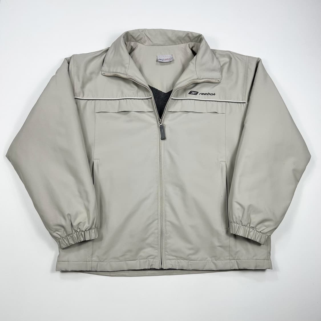 리복 클래식 오트밀 기모 바람막이 자켓 (M) 상품이미지2