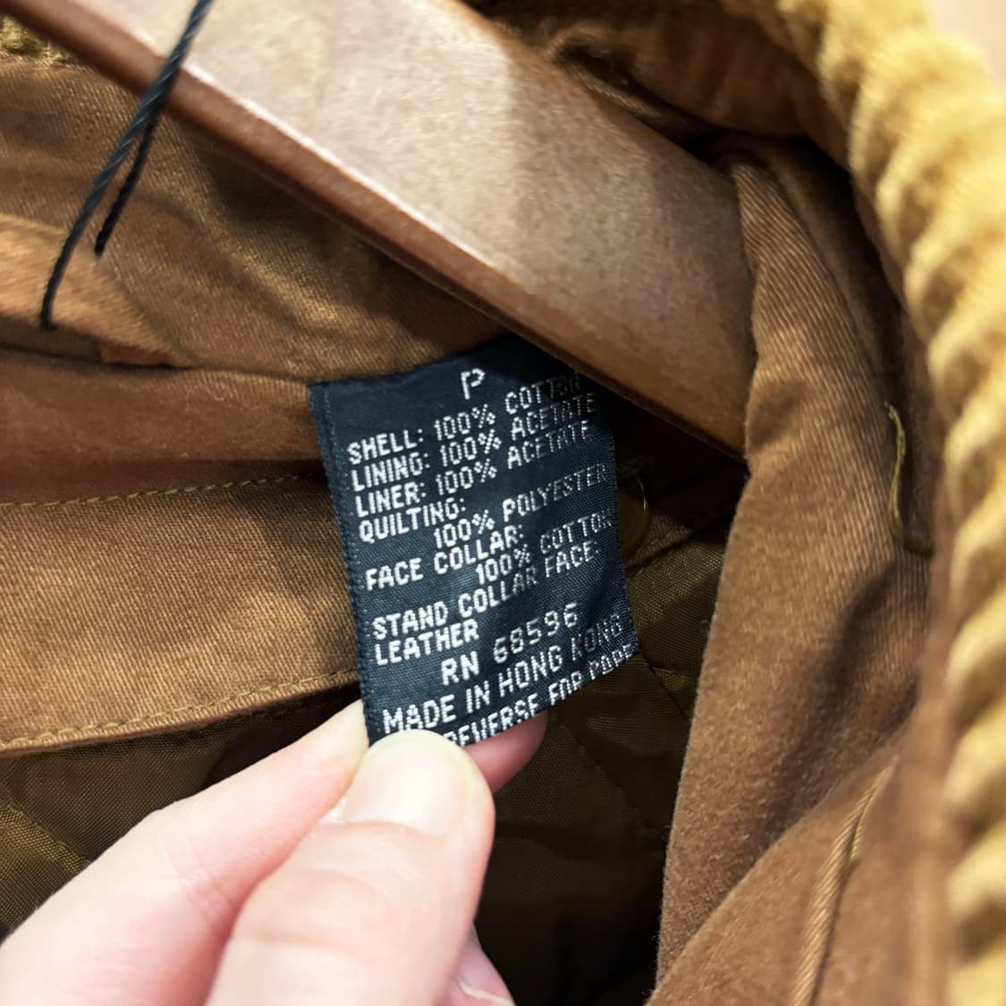 도나카란 뉴욕 블레이저 코트 싱글 브레스티드 노치드 라펠 디테일 브라운 상품이미지9