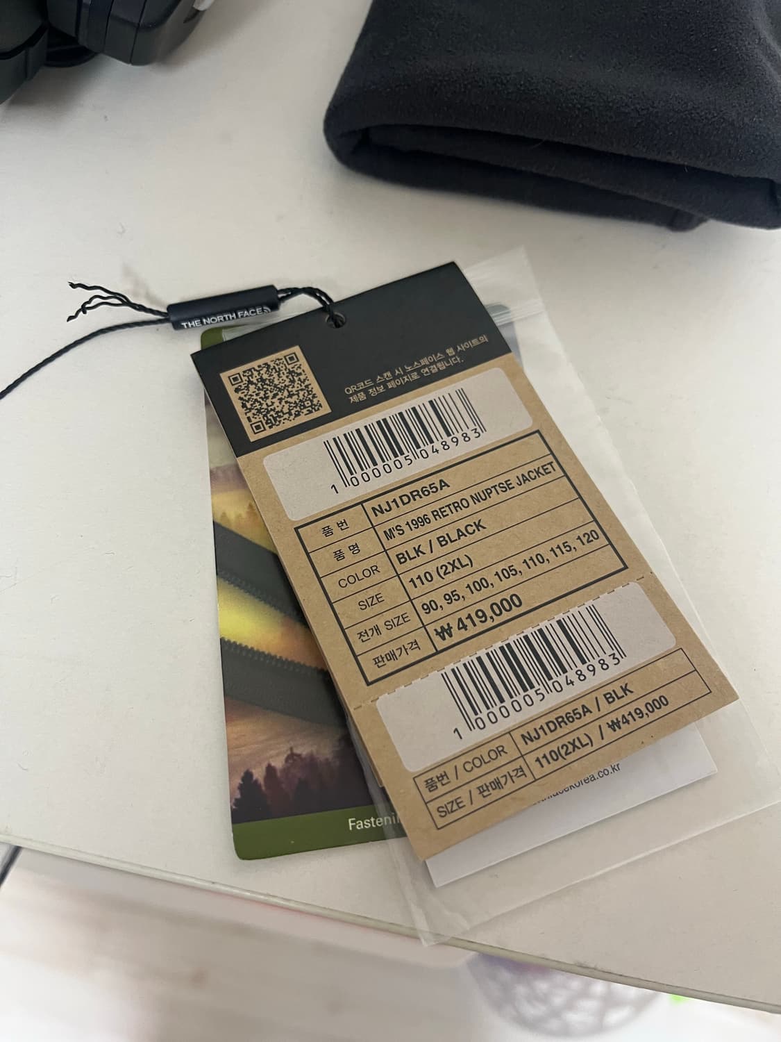 노스페이스 눕시 1996 블랙 상품이미지3