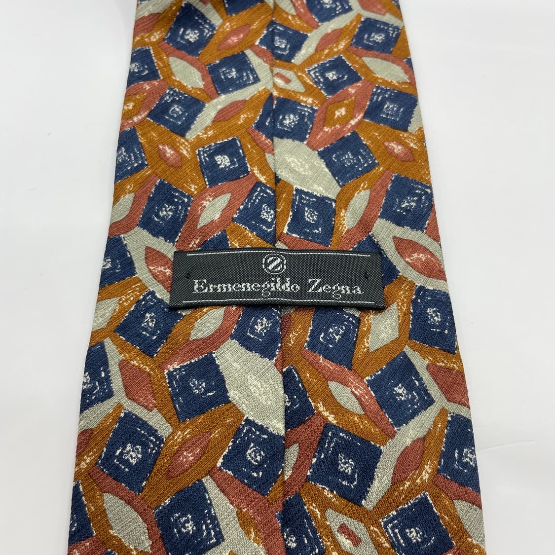 704) (Ermenegildo zegna) 에르메네질도제냐 패턴 넥타이 상품이미지5