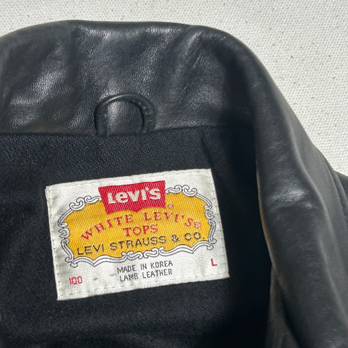 L 리바이스 양가죽 자켓 상품이미지3
