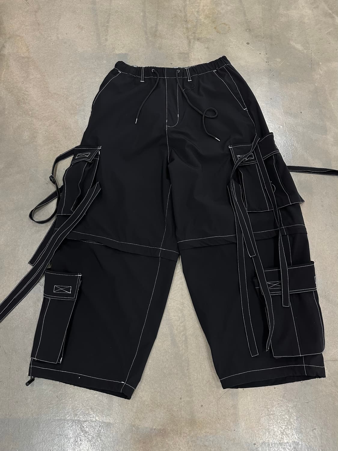 GALFY 올드스쿨 투웨이 스티치 3D멀티포켓 카고팬츠 상품이미지7