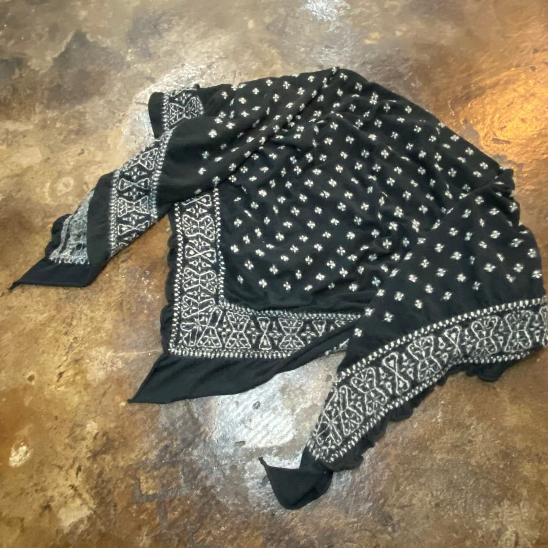 캐피탈 울 반다나 스카프 상품이미지3