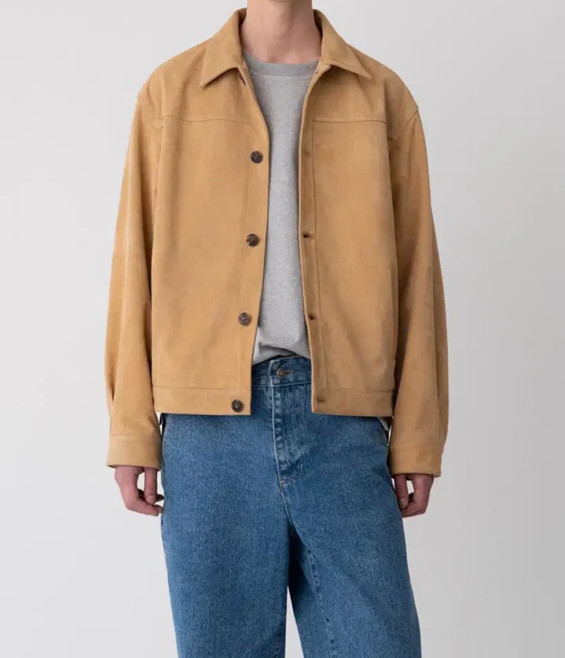 le17septembre homme suede jacket camel 상품이미지1