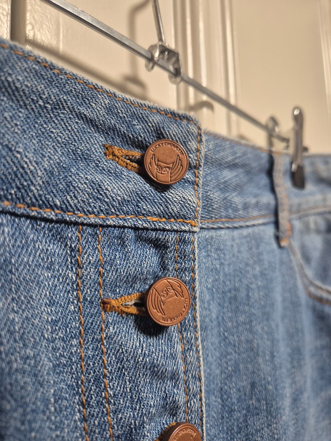 럭키슈에뜨 데님 롱 스커트 치마 38 상품이미지2