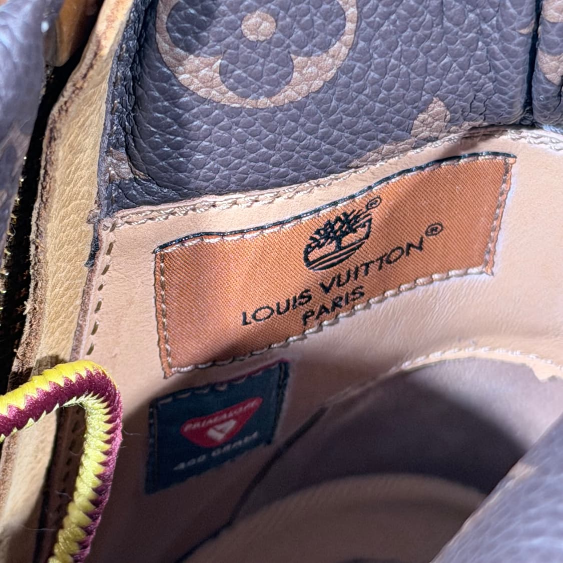 (A+/8.5) / 루이비통 x 팀버랜드 6인치 앵클 워커 부츠 베이지 상품이미지10