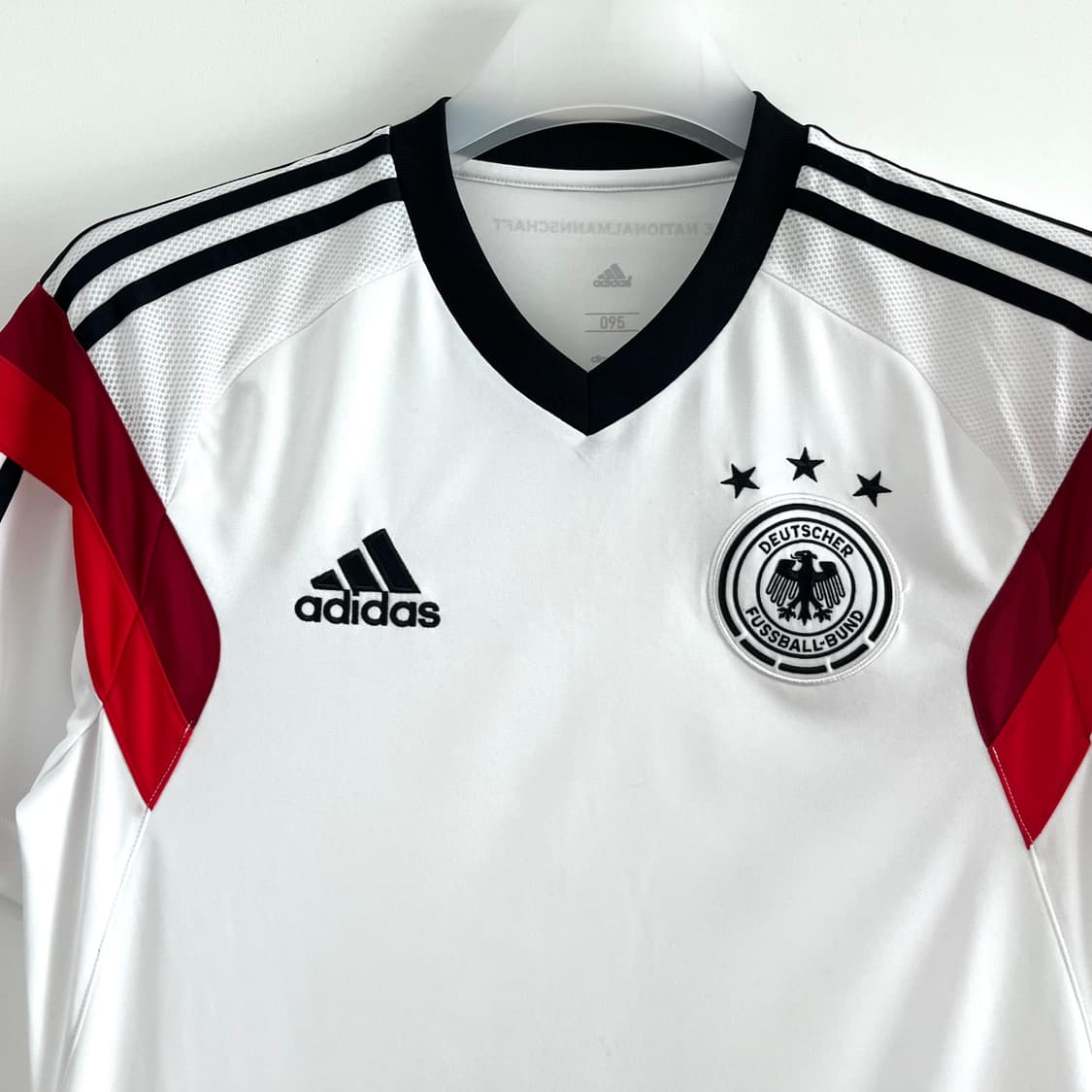 아디다스 14-15 독일 국대 화이트 반팔 유니폼 상품이미지4