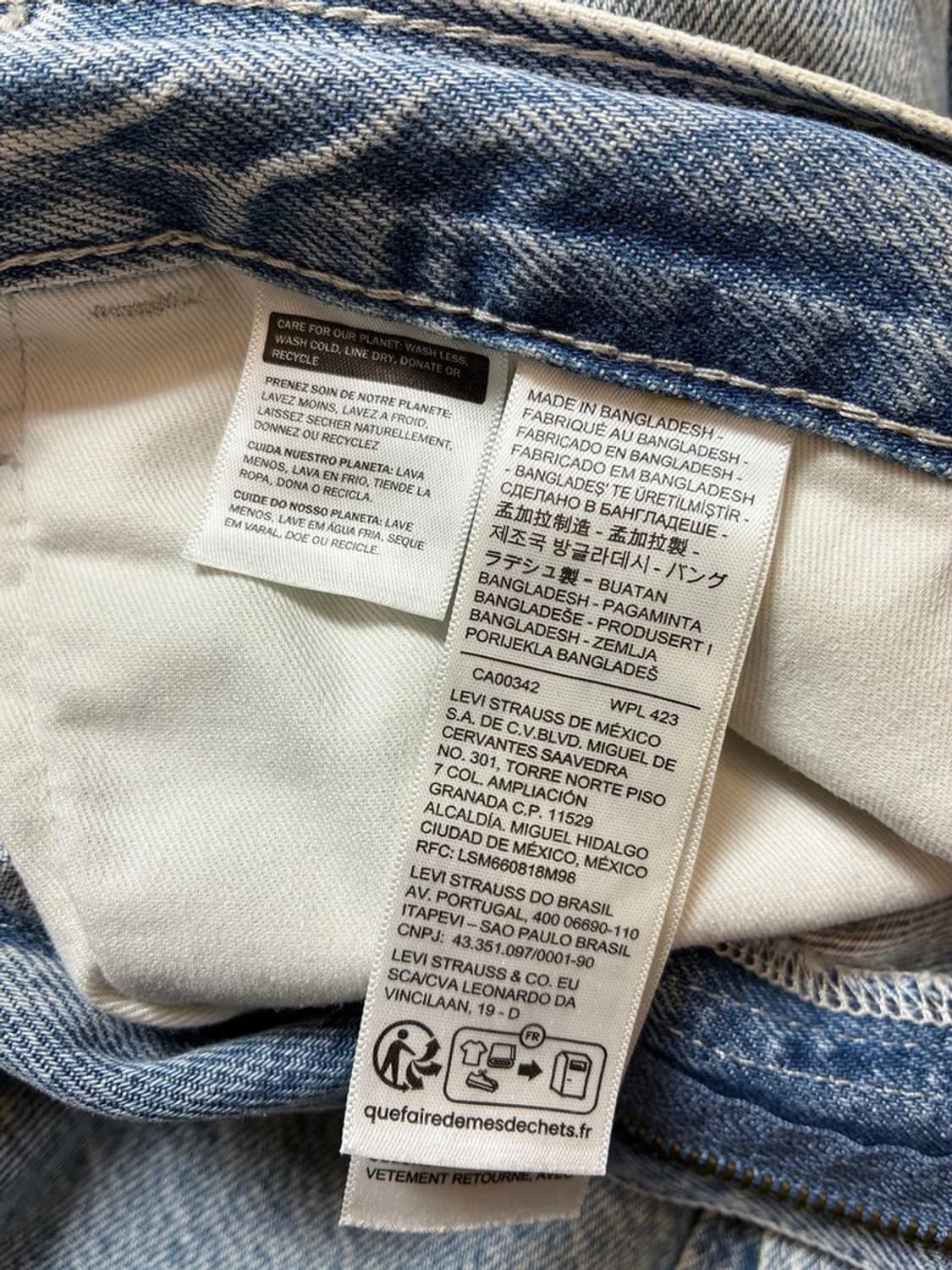 리바이스 478 버기핏 카도 데님 반바지 PN9473 상품이미지8