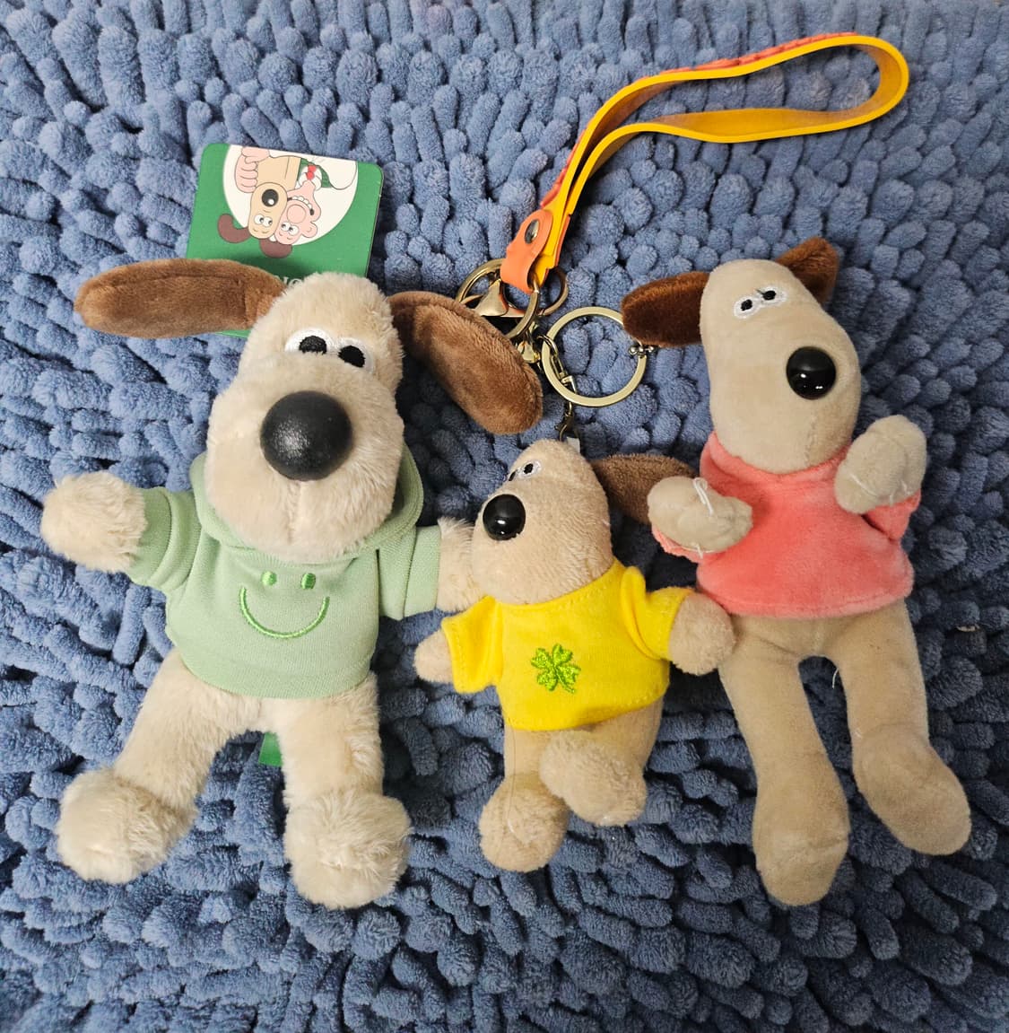 그로밋 키링 정품인형 3개가격7000 상품이미지1