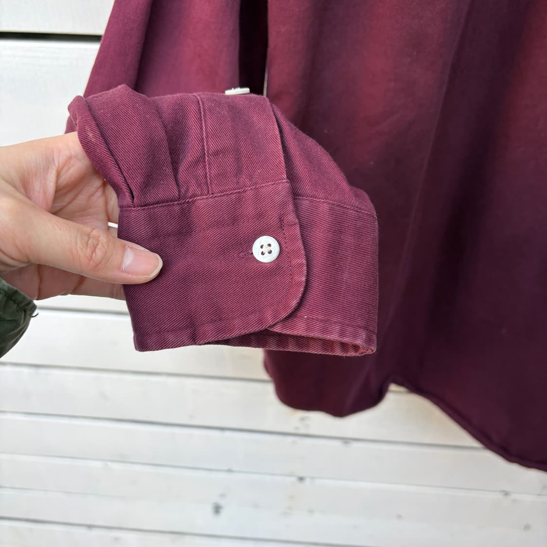 Polo 폴로 버건디 셔츠 상품이미지6