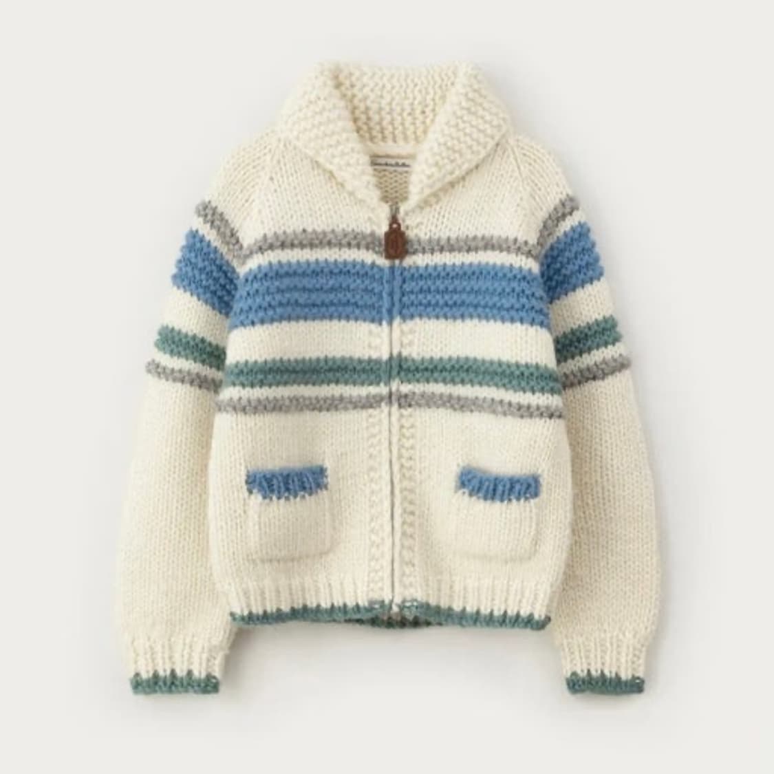 썸웨어버터 포코 핸드메이드 코위찬자켓 상품이미지1