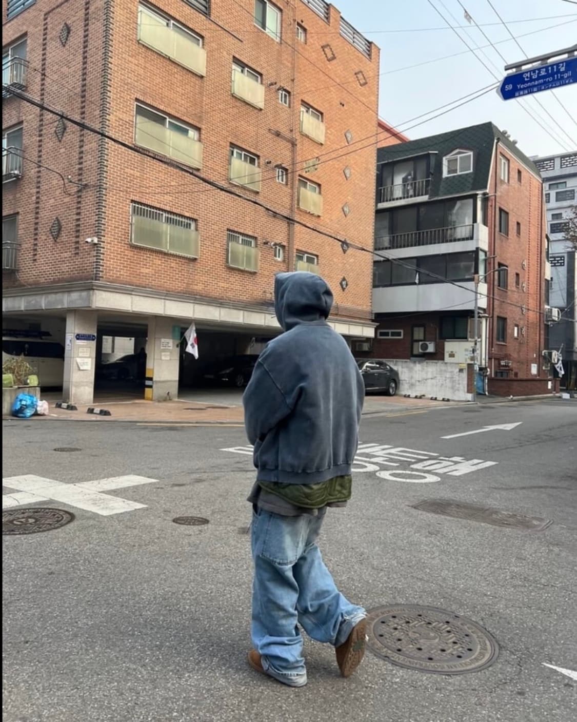 배드포드 굿즈 후드티 상품이미지1