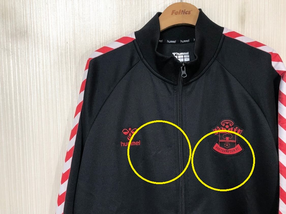 험멜 23-24 사우샘프턴FC 블랙 앤섬자켓 L(유럽) 상품이미지5
