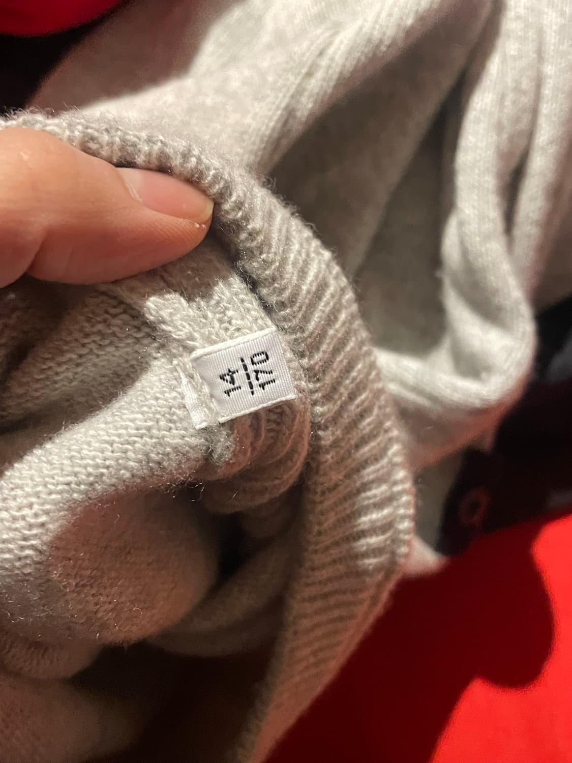 스톤아일랜드 니트 14Y 회색 상품이미지4