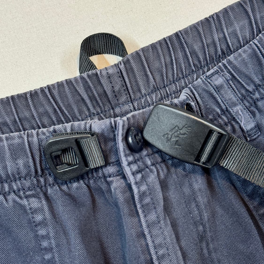 L) 그라미치 네이비 루즈테이퍼드 팬츠 면바지 상품이미지3