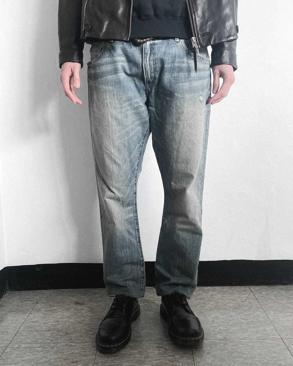 폴로 랄프로렌 워시드 새깅 루즈핏 데님 상품이미지3