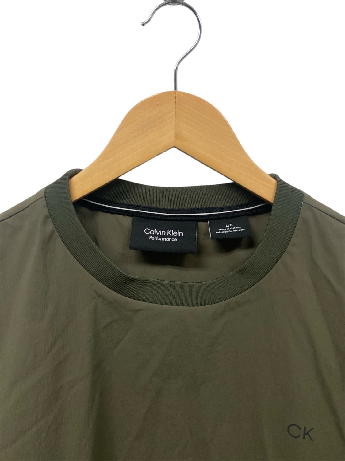캘빈클라인CK 우븐 티셔츠 카키바지 셋업 L 상품이미지5