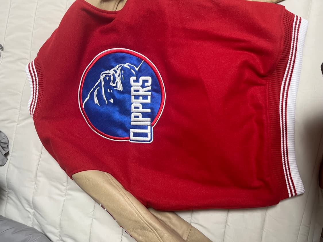 뉴에라 엑스라지 레이커스 바시티 자켓 XL 상품이미지7