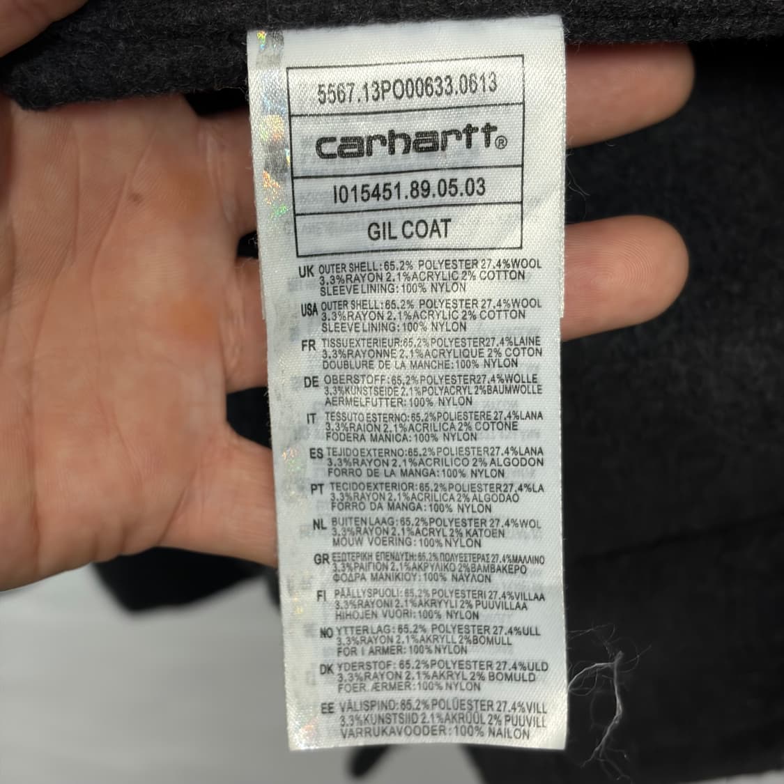 칼하트 길 코트 상품이미지5