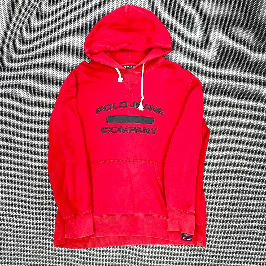 폴로진스 레드 후디 상품이미지1