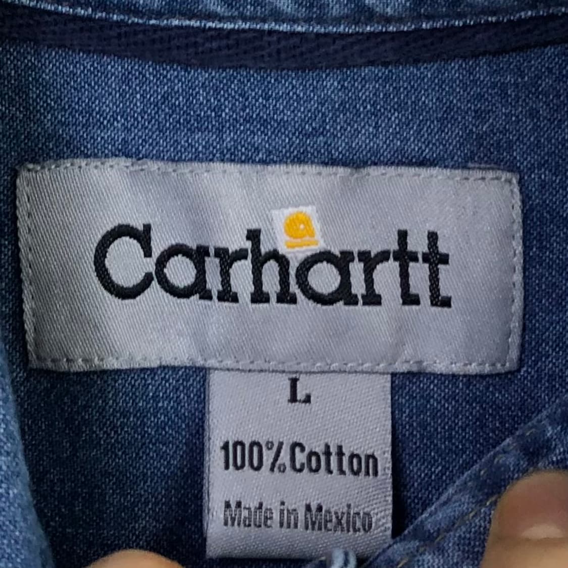 105 칼하트 데님 셔츠 상품이미지3