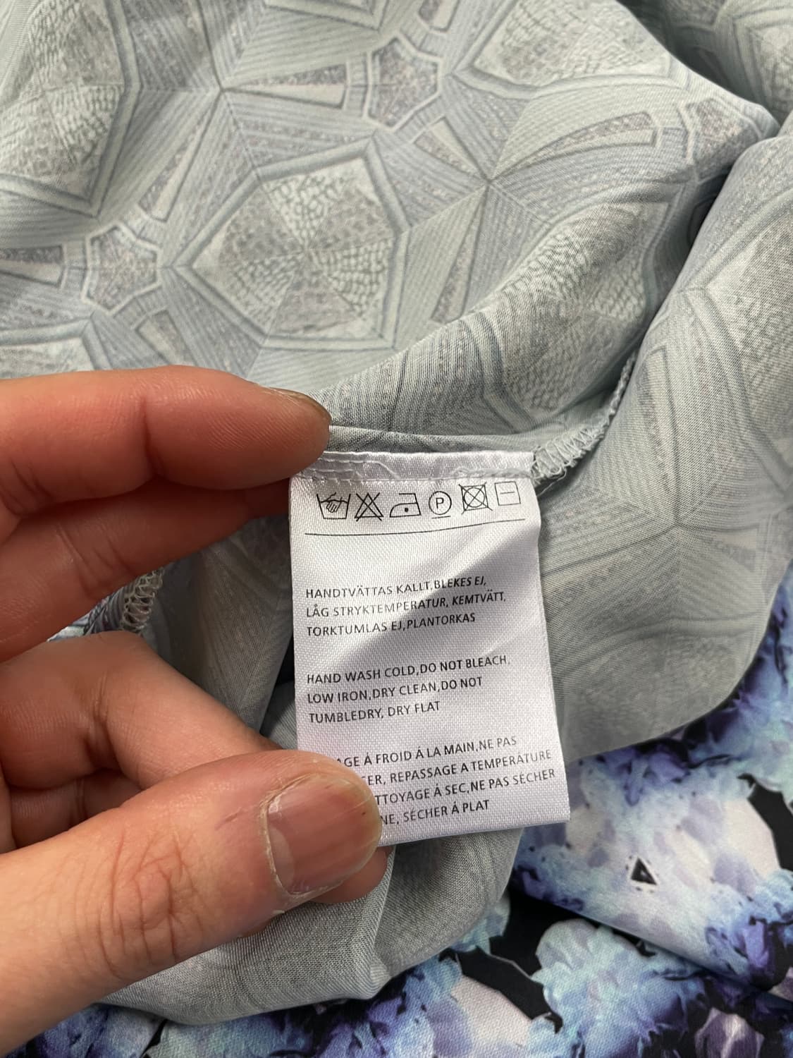 2012s 아크네 플로럴 지오메트릭 프린트 집업 원피스 J03588 상품이미지6