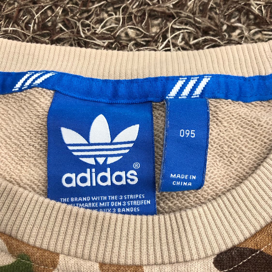 아디다스 카모 파이어버드 빅로고 맨투맨 상품이미지4