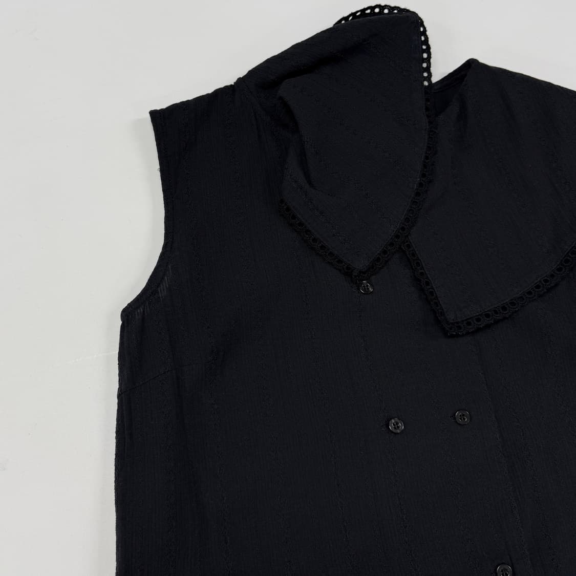 Ray Beams big collar sleeveless 상품이미지9